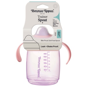 Tommee Tippee Trainer Drikkedunk 6m+ Lyserød 240 ml produktbillede