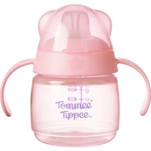 Tommee Tippee Transitions Pipmugg 4m+ Rosa 150 ml produkt bild