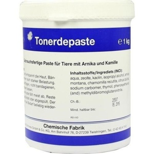 Tonerdepaste vet. (für Tiere), 1 kg Paste Produktbild