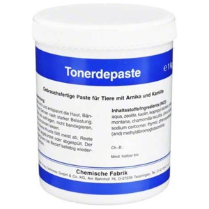 Tonerdepaste vet. (für Tiere), 1 kg Paste Produktbild