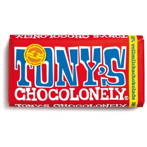 Tony's Chocolonely Milk Chocolate 180 g produkt bild