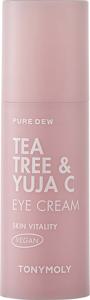 TONYMOLY Pure Dew Tea Tree & Yuja C Vitality Eye Cream 30 ml produkt bild