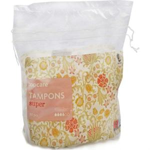 Topcare Tamponger Super Påse 80 st produkt bild