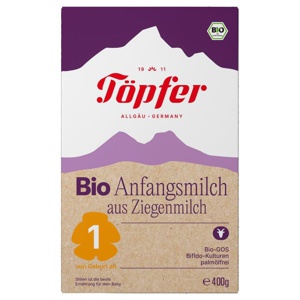 TÖPFER Bio Anfangsnahrung auf Ziegenmilchbasis 1 Produktbild