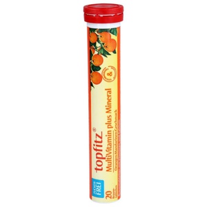 TOPFITZ Multivitamin+Mineral Brausetabletten Produktbild