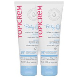 Topicrem Baby Diaper Changing Cream Barrier Action Pack 2 X 75ml Produktbild