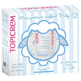 Topicrem Baby Moisturizing Milk 500ml + Cleansing Gel 75ml 2 Units Produktbild