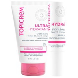 Topicrem Uh Hand Cream + Lip Balm 2 Un Produktbild