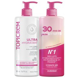 Topicrem Uh Ultra-Hydrating Body Milk Pack 2 X 500ml Produktbild