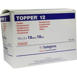 TOPPER 12 Kompr.10x10 cm steril Produktbild