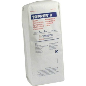 TOPPER 8 Kompr.5x5 cm unsteril Produktbild