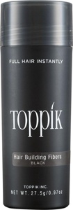 Toppik Large Hair Building Fibers Black - 275 g produktbillede