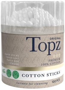 Topz Cotton Sticks Designed produkt bild