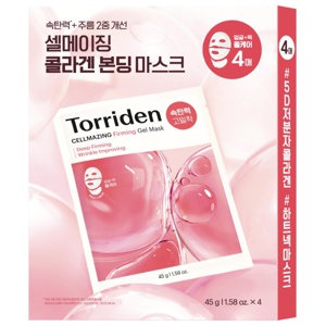 Torriden CELLMAZING Firming Gel Mask (Face & Neck) 45 g 4 g produktbilde