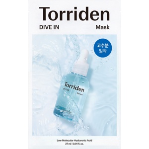 Torriden Dive-In Low Molecular Hyaluronic Acid Facial Mask 27ml Produktbild