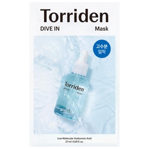 Torriden DIVE IN Low Molecular Hyaluronic Acid Mask 27 ml produkt bild