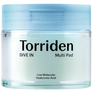 Torriden DIVE-IN Low Molecular Hyaluronic Acid Multi Pad 160 ml produktbillede