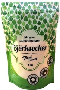 Total Sweet Björksocker 1 kg produkt bild