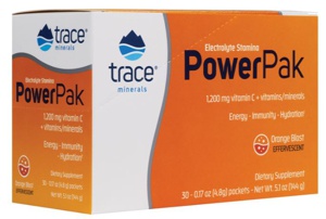 Trace Minerals Electrolyte Stamina Power Pak Orange 30-pak produktbillede