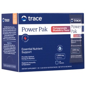 Trace Minerals Electrolyte Stamina Power Pak Pomegrante/Blueberry 30-pack produkt bild