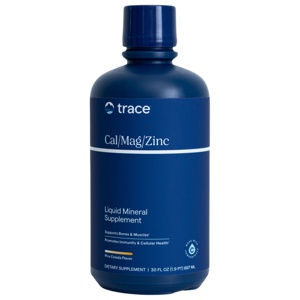 Trace Minerals Liquid Cal/Mag/Zinc Pina Colada 887 ml produkt bild