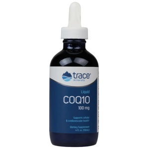 Trace Minerals Liquid CoQ10 (100 mg) 118 ml produktbillede