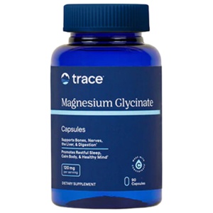 Trace Minerals Magnesium Glycinate 120 mg 90 kapslar produkt bild