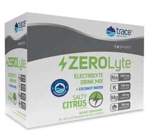 Trace Minerals ZEROLyte - 30 Packets - Salty Citrus product image