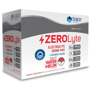 Trace Minerals ZEROlyte Electrolyte Drink Mix Salty Watermelon 30-pak produktbillede
