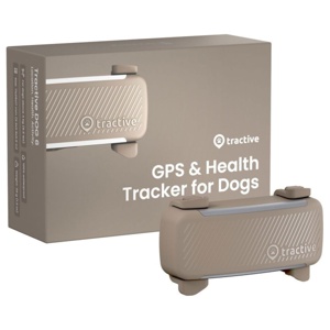 Tractive GPS DOG 6 PET GPS tracker Brun - Abonnemang i app produkt bild