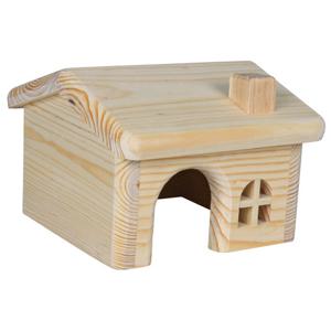 Trähus 15x11x15cm produkt bild