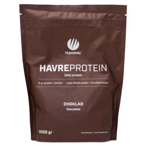 Trainimal Havreprotein Chokolade 1 kg produktbillede