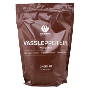 Trainimal Valleprotein Chokolade 1 kg produktbillede