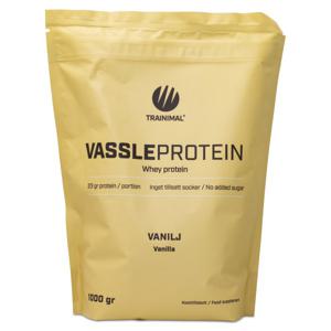 Trainimal Vassleprotein Vanilj 1 kg produkt bild