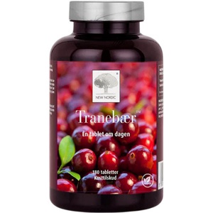 Tranebær - 180 tabletter produktbillede