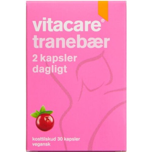 VitaCare Tranebær Kapsler 30 stk produktbillede