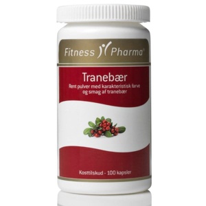 Fitness Pharma Tranebærkapsler 100 kap. produktbillede