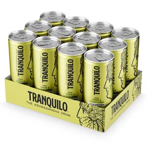 Tranquilo Ashwagandha Drink Lemon & Elderberry 12x330ml produkt bild