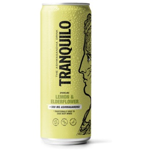 Tranquilo The Ashwagandha drink Lemon & Elderflower 330 ml produkt bild