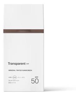 Transparent Lab Mineral Tinted Sunscreen Dark 100 Ml produkt bild