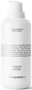 Niche Beauty Lab Transparent Lab Vitamin Enriched Body Lotion 400 ml produkt bild