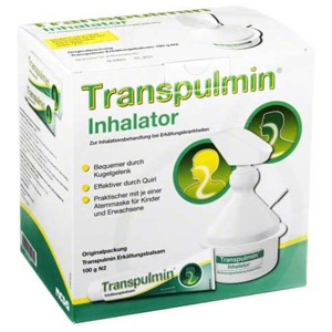 Transpulmin® Erkältungsbalsam + Inhalator, 100 g Creme Produktbild
