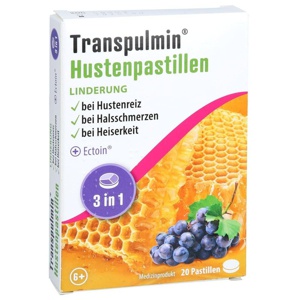 TRANSPULMIN Hustenpastillen Produktbild