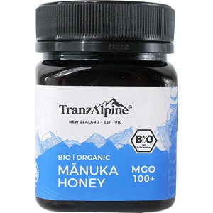 TranzAlpine Manuka Honning Økologisk 250g   MGO 100+ produktbillede