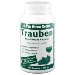 Trauben Extrakt OPC nativ Kapseln, 200 St Kapseln Produktbild