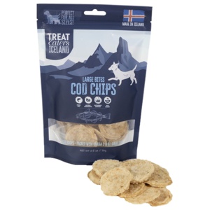 Treateaters Iceland Cod Chips Large Bites 70 g produkt bild
