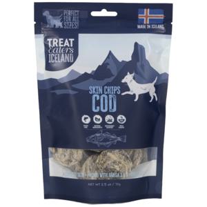 Treateaters Iceland Cod Skin Chips Large Bites 70 g produkt bild