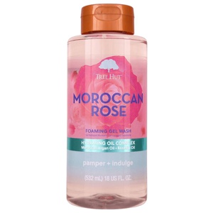 Tree Hut Foaming Gel Wash Moroccan Rose 532 ml produkt bild