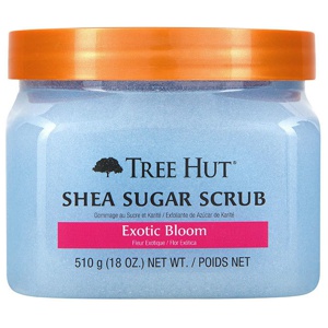 Tree Hut Shea Sugar Scrub Exotic Bloom 510 g produktbillede