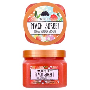 Tree Hut Shea Sugar Scrub Peach Sorbet 510 g produkt bild